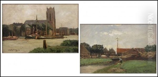 Landscapes (2 Works) - view 1