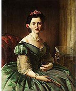 Dreiviertelbildnis Der Olga Charlotte Maria