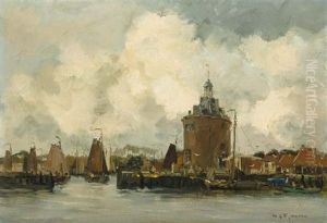 View Of The Dromedaris, Enkhuizen