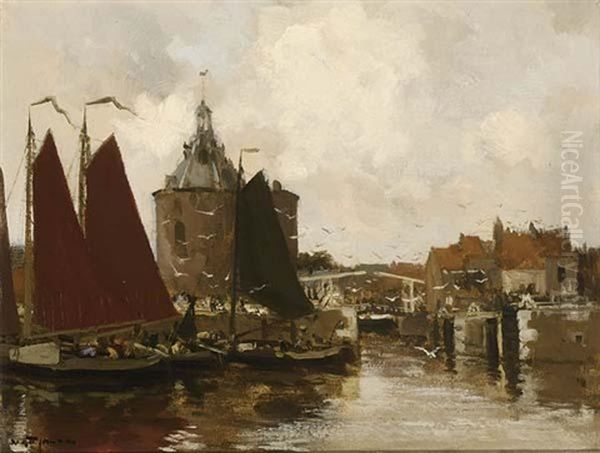 A View Of The Drommedaris, Enkhuizen - view 1