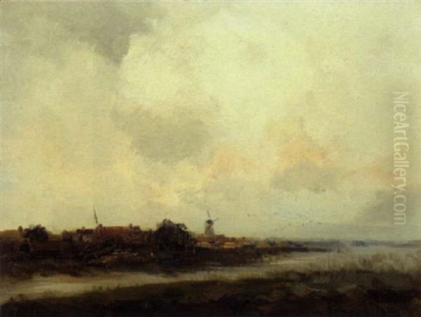 A View On The River Ijssel - view 1