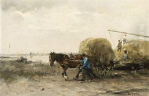 The Harvest by Willem George Frederik Jansen