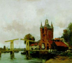 A View In Zierikzee, With The Zuydt-havenpoort