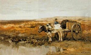 Loading The Cart by Willem George Frederik Jansen