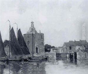 The Dromedaris, Enkhuizen by Willem George Frederik Jansen