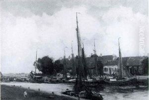 The Harbour Of Elburg The Harbour Of Elburg