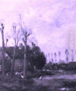 By The Farm by Willem George Frederik Jansen