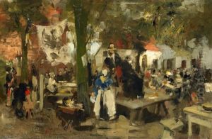 Dorfkirmes Am Niederrhein by Gerhard Janssen