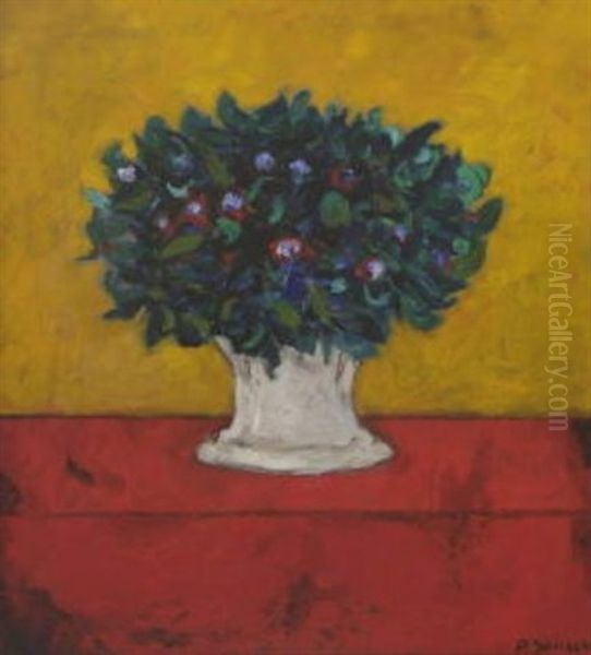 Blumenpracht Vor Gelbem Himmel - view 1