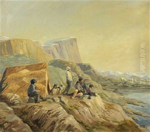 View Of Igdlulik With Sealers