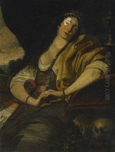 Penitent Magdalene by Abraham Janssens