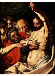 Der Unglaubige Thomas by Abraham Janssens