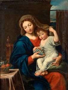 Madonnan Med Barnet by Abraham Janssens