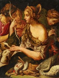 Diana Und Nymphen Mit Jagdbeute Diana Und Nymphen Mit Jagdbeute