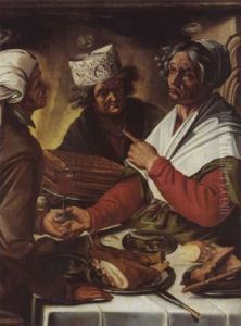An Allegory Of The Months Of February, March And April by Abraham Janssens