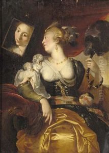 Allegory Of Vanity by Abraham Janssens