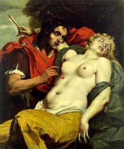 The Death Of Procris by Abraham Janssens