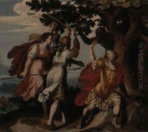 The Death Of Orpheus by Abraham Janssens
