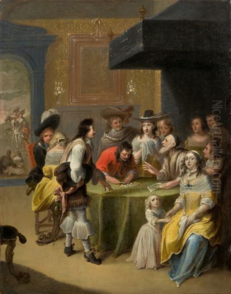 Moneychanger With An Elegant Group - view 1