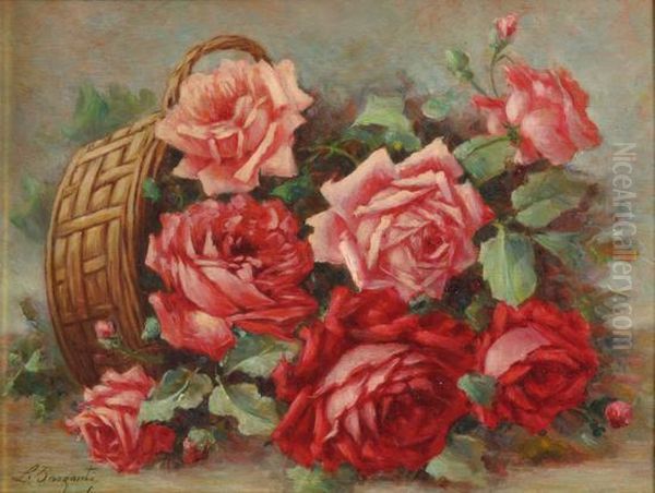 Cesto Di Rose Rosse - view 1