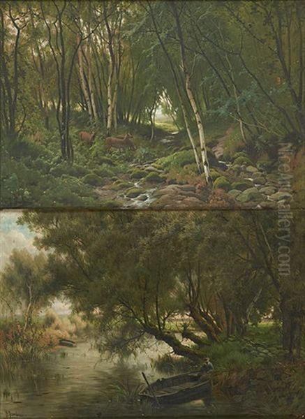 Les Bords Du Hoyoux (2 Works) - view 1