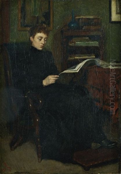 Femme A La Lecture - view 1