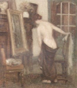 The Artist's Model by Rene Janssens