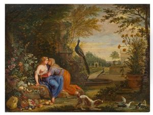 Landscape With Vertumnus And Pomona Landscape With Vertumnus And Pomona