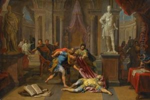 Der Tod Casars by Victor Honore Janssens