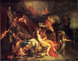 Mars Et Venus by Victor Honore Janssens