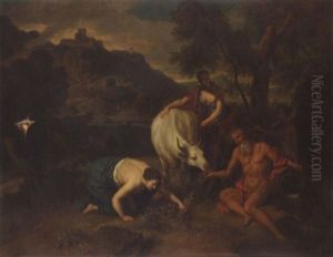 Io Recognized By Her Father by Victor Honore Janssens