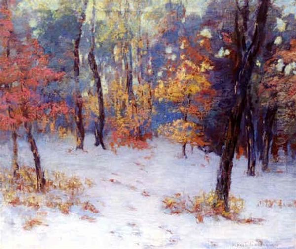 Diana And Her Attendants Resting In A Wooded Landscape - view 1