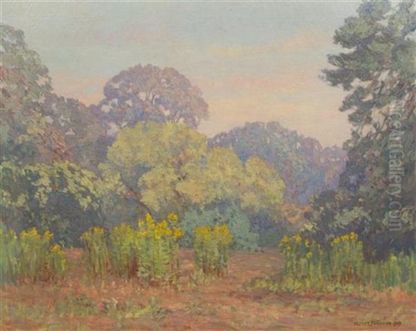 Path Through The Goldenrod - view 1
