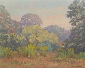 Path Through The Goldenrod by Alfred Jansson