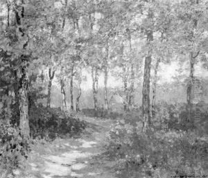 Path To A Cottage, Spring by Alfred Jansson