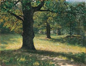 Sommardag Pa Djurgarden by Eugene Jansson