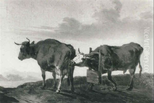 Cattle In A Landscape - view 1