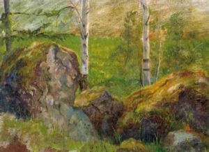 Koivumetsassa by Karl Emanuel Jansson
