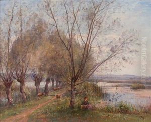 Teichlandschaft Im Fruhling Teichlandschaft Im Fruhling