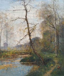 Auenlandschaft Im Fruhling Auenlandschaft Im Fruhling