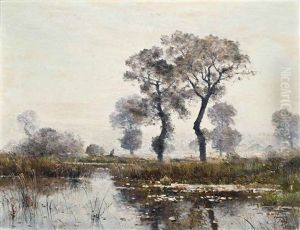 L'etang De Lapra En Septembre, St. Bonnet-les-oulles