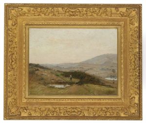 Walking In The Hills by Louis-Aime Japy