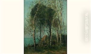 Bergere En Bord De Mer by Louis-Aime Japy