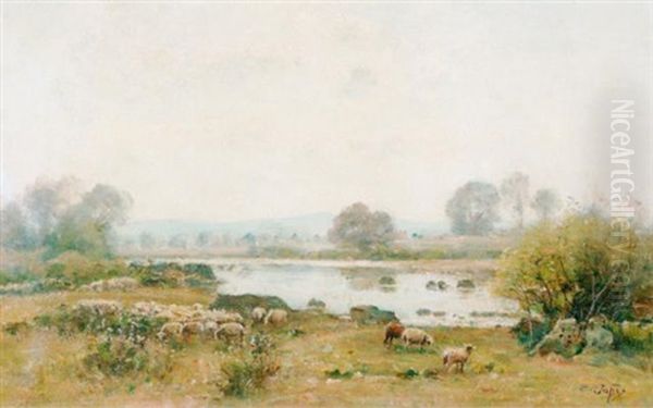 Landschaft Mit Schafherde - view 1
