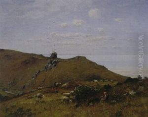 Watching The Flock by Louis-Aime Japy