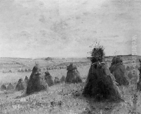 Korngarben Auf Dem Getreidefeld - view 1