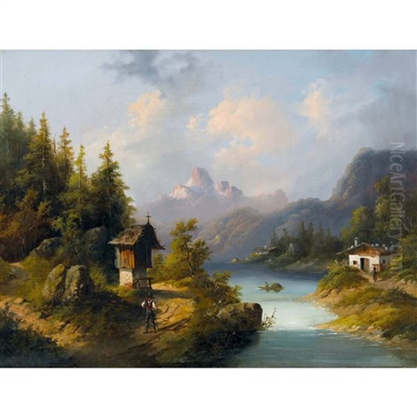 Sommerliche Alpenlandschaft - view 1