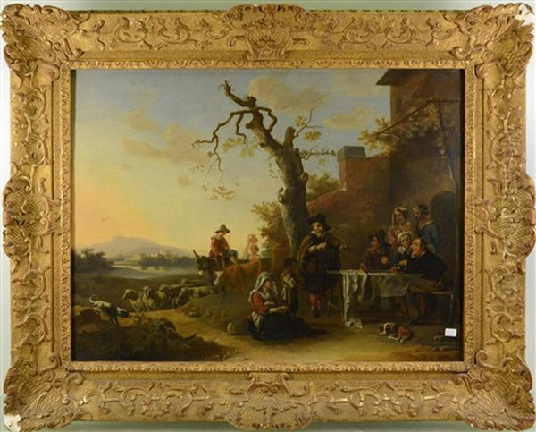 Le Musicien Ambulant A L'auberge - view 1
