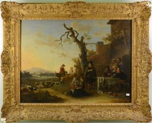 Le Musicien Ambulant A L'auberge