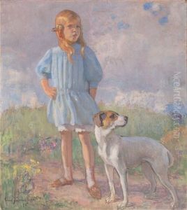 Pike Med Hund by Eero Jaernefelt